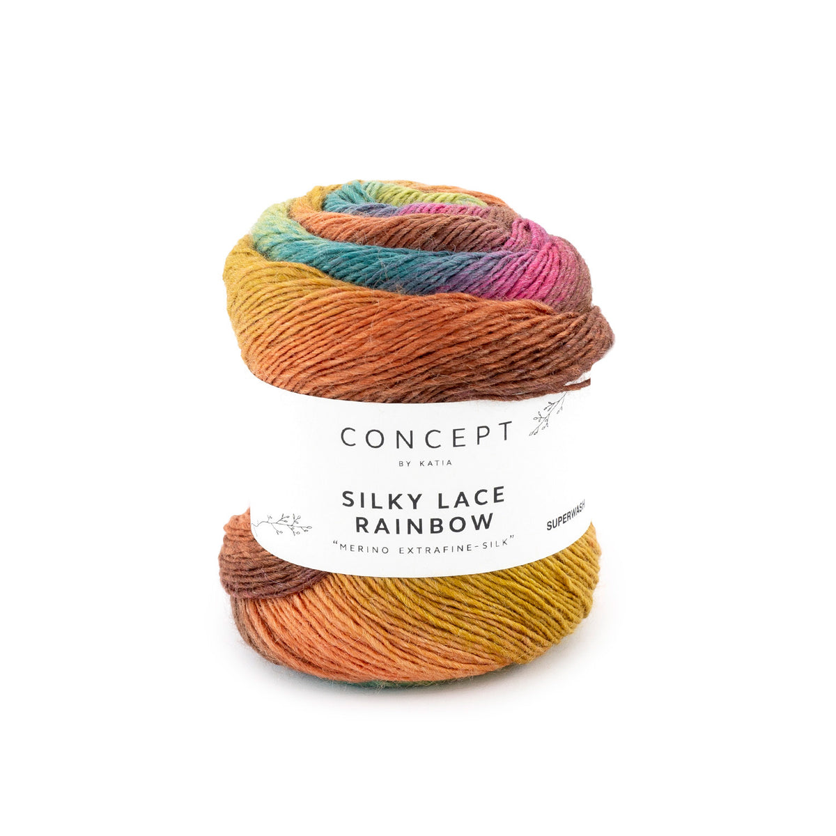 Katia Silke Lace Rainbow Luxe kleurverloop garen
