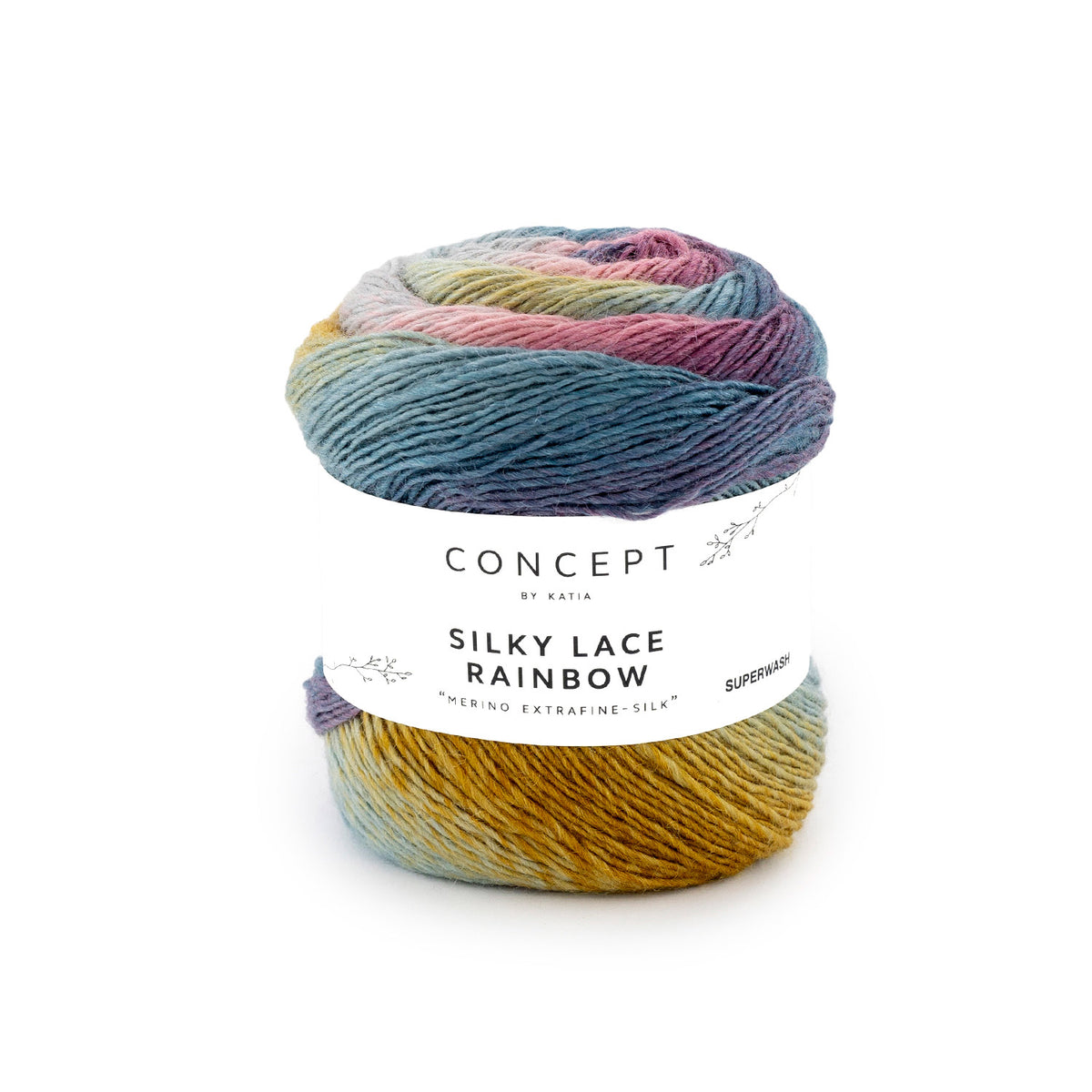 Katia Silke Lace Rainbow Luxe kleurverloop garen