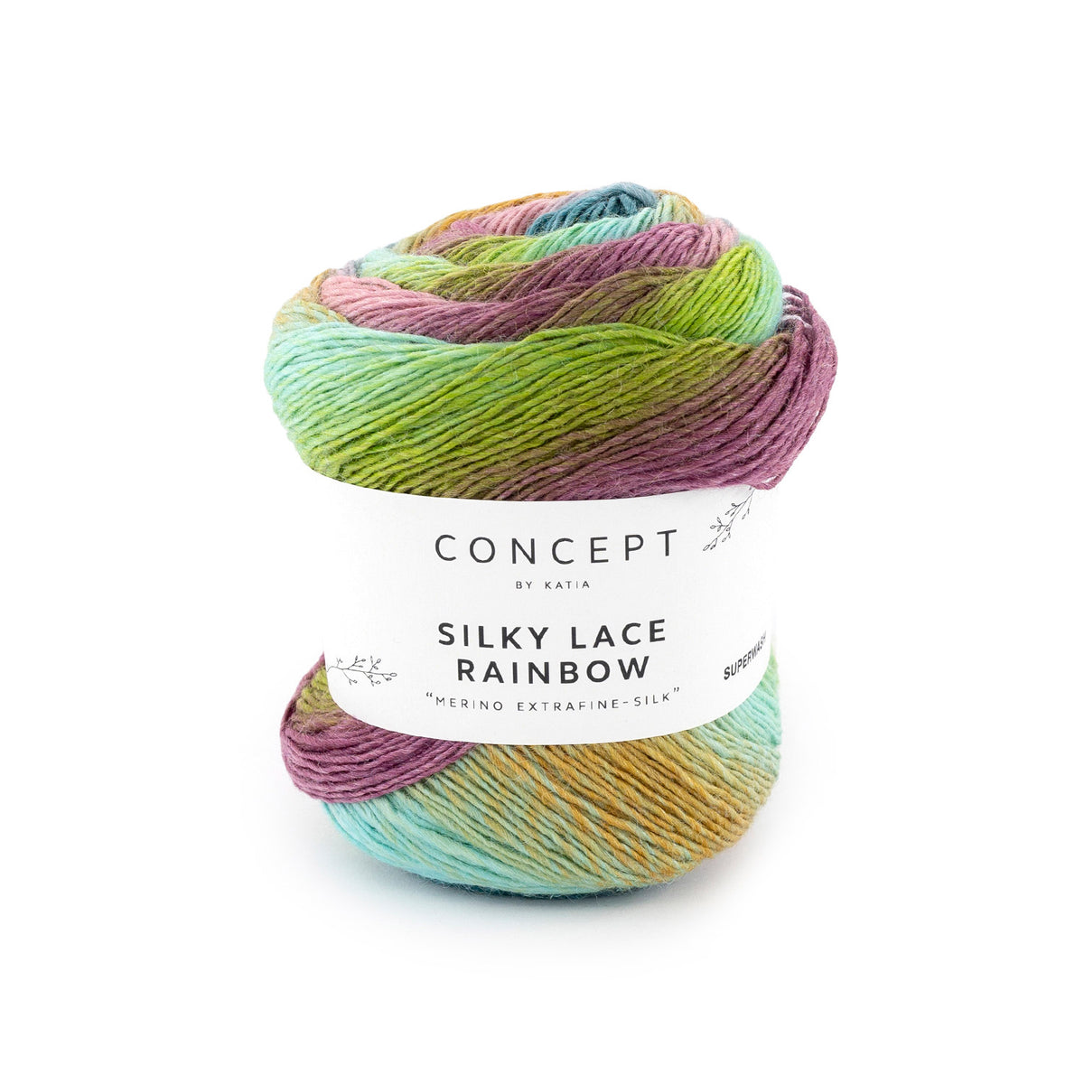 Katia Silke Lace Rainbow Luxe kleurverloop garen