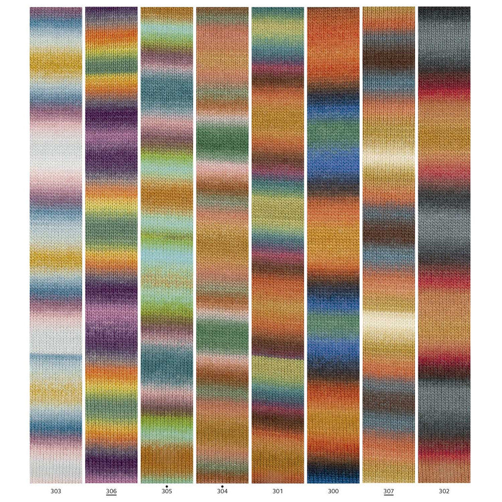 Katia Silke Lace Rainbow Luxe kleurverloop garen