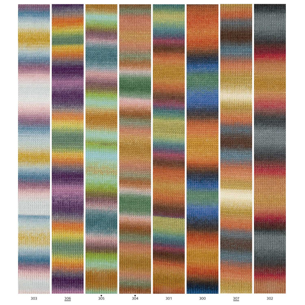 Katia Silke Lace Rainbow Luxe kleurverloop garen