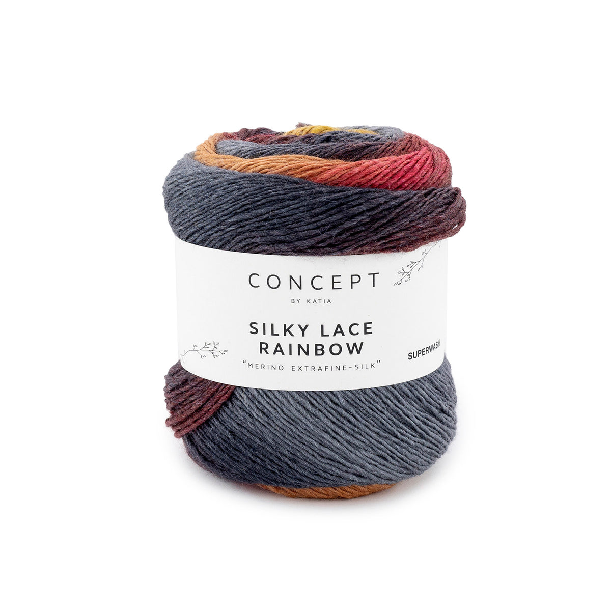 Katia Silke Lace Rainbow Luxe kleurverloop garen